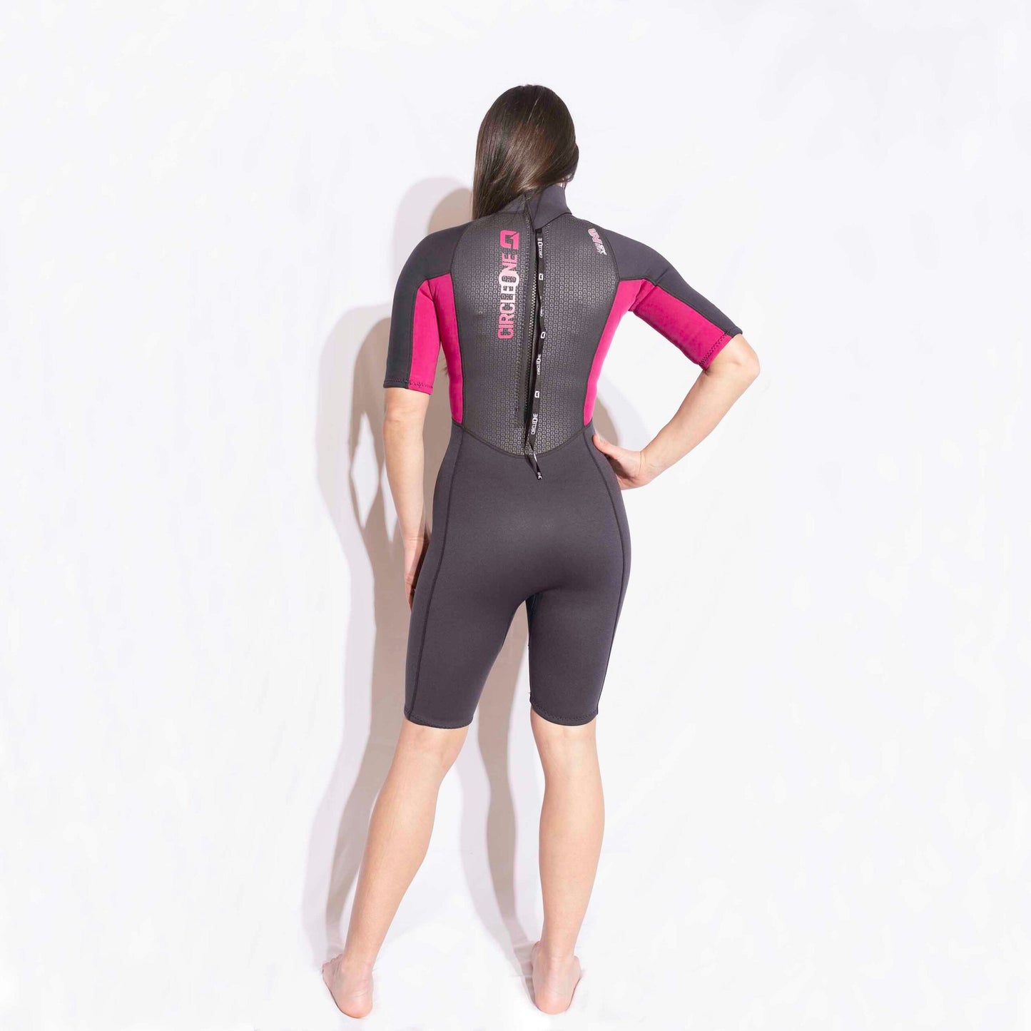 Womens 3/2mm Summer Wetsuit FAZE Shorty - Hot Tub Shop