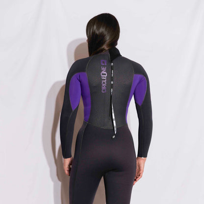 Womens 4/3mm Spring Wetsuit FAZE GBS Back Zip - Hot Tub Shop