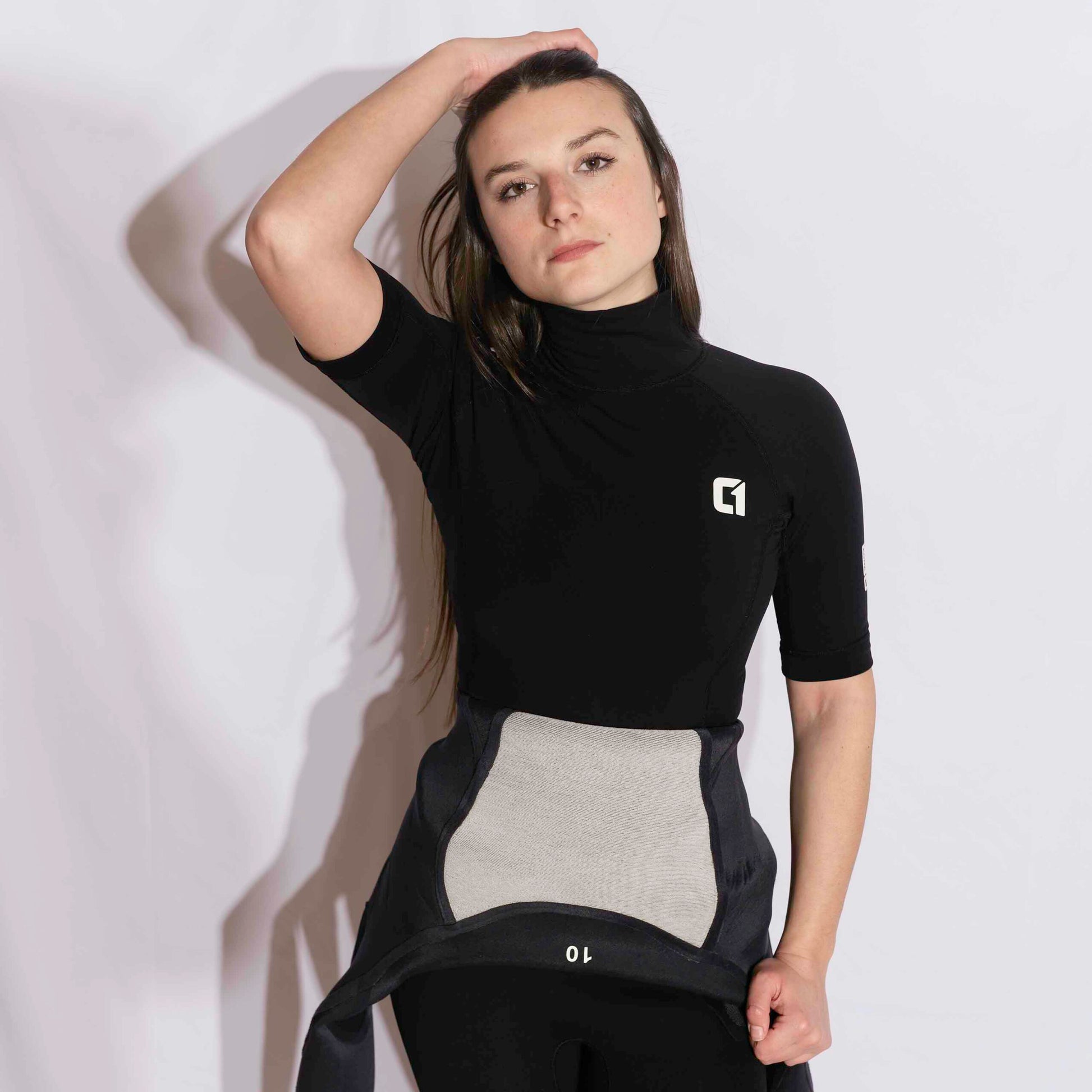 Womens SHORT Sleeve Thermal Rash Vest - KONA Polypro - Hot Tub Shop