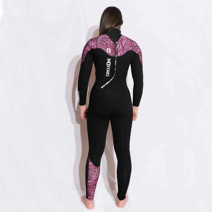 Womens 5/4mm Winter Wetsuit KONA GBS Back Zip - Hot Tub Shop