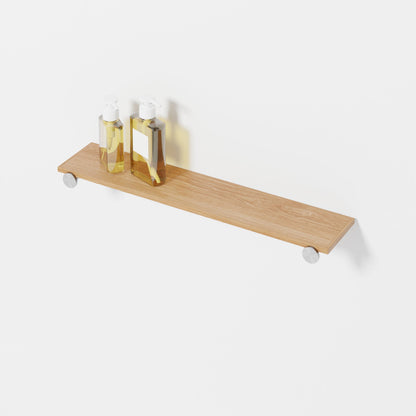 Wireworks Wall Shelf 550 Yoku Oak