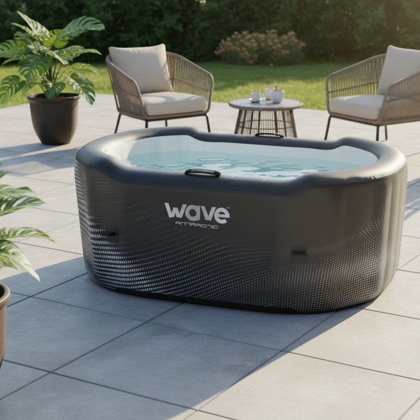 Wave Antarctic Drop Stitch Inflatable Ice Bath - Hot Tub Shop