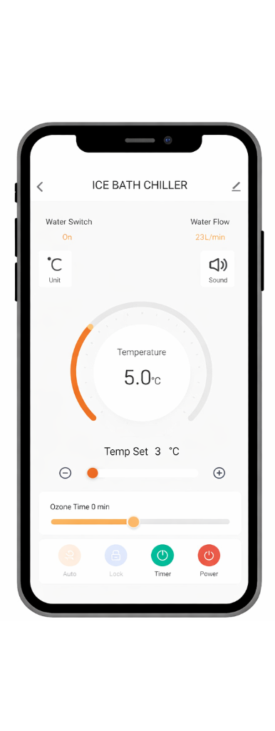 KOVE Core 0.5HP Ice Bath Chiller – 695W Temperature-Controlled Cooling System