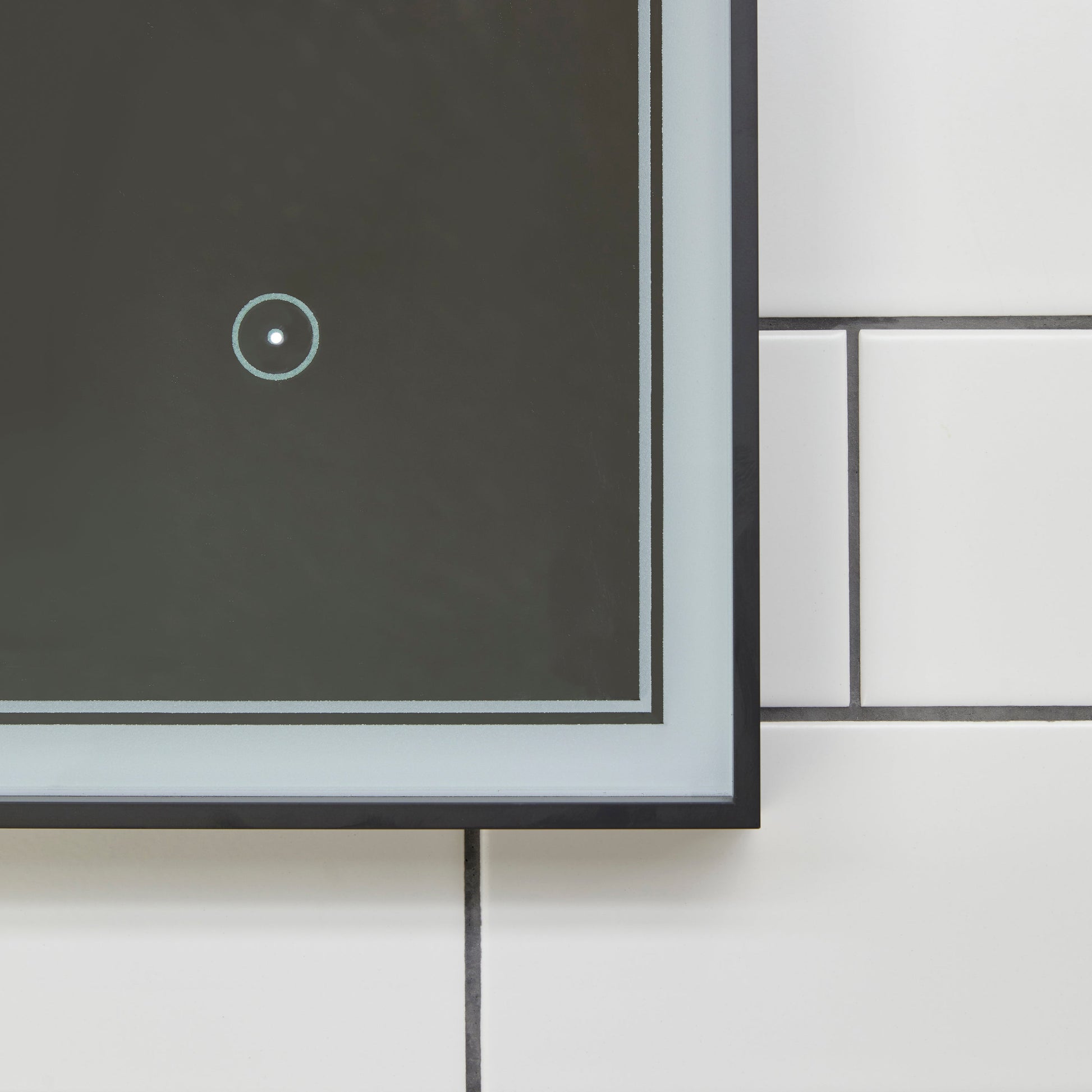 Origins Living Astoria Led Illuminated Mirror 75 75x90cm Brushed Bronze - Hot Tub Shop