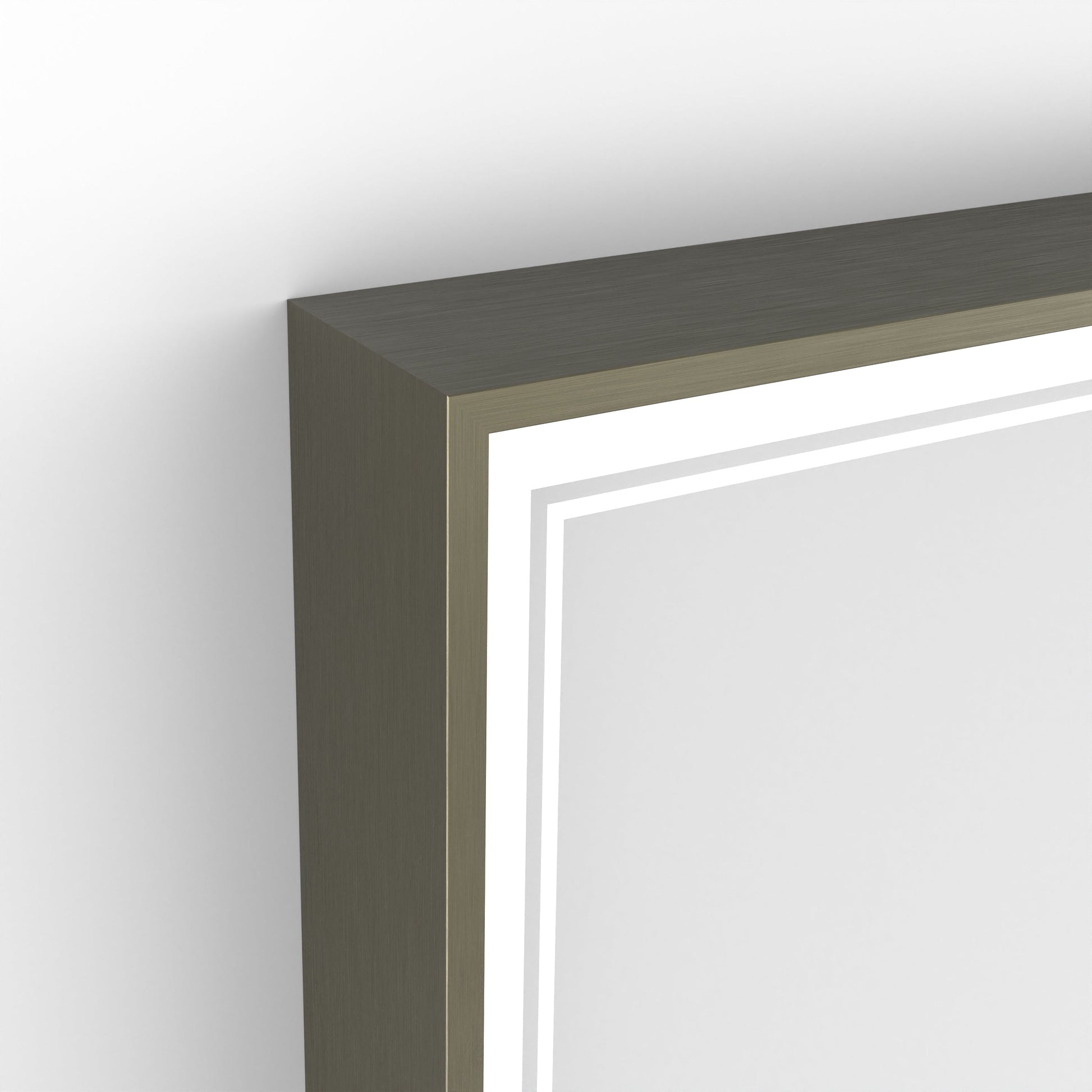 Origins Living Astoria Led Illuminated Mirror 60 60x80cm Brushed Bronze - Hot Tub Shop