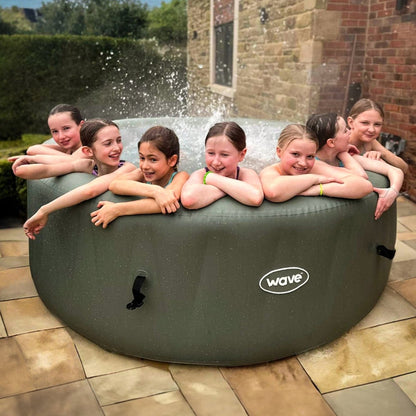 Wave Atlantic 4 Person Inflatable Hot Tub Spa - Sage