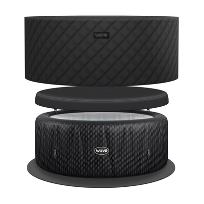 Atlantic | 4/6-Person Inflatable Hot Tub | Integrated Heater | UKCA