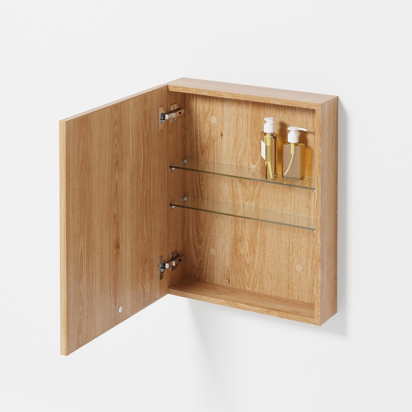 Wireworks Bath Cabinet Slimline 550 Oak