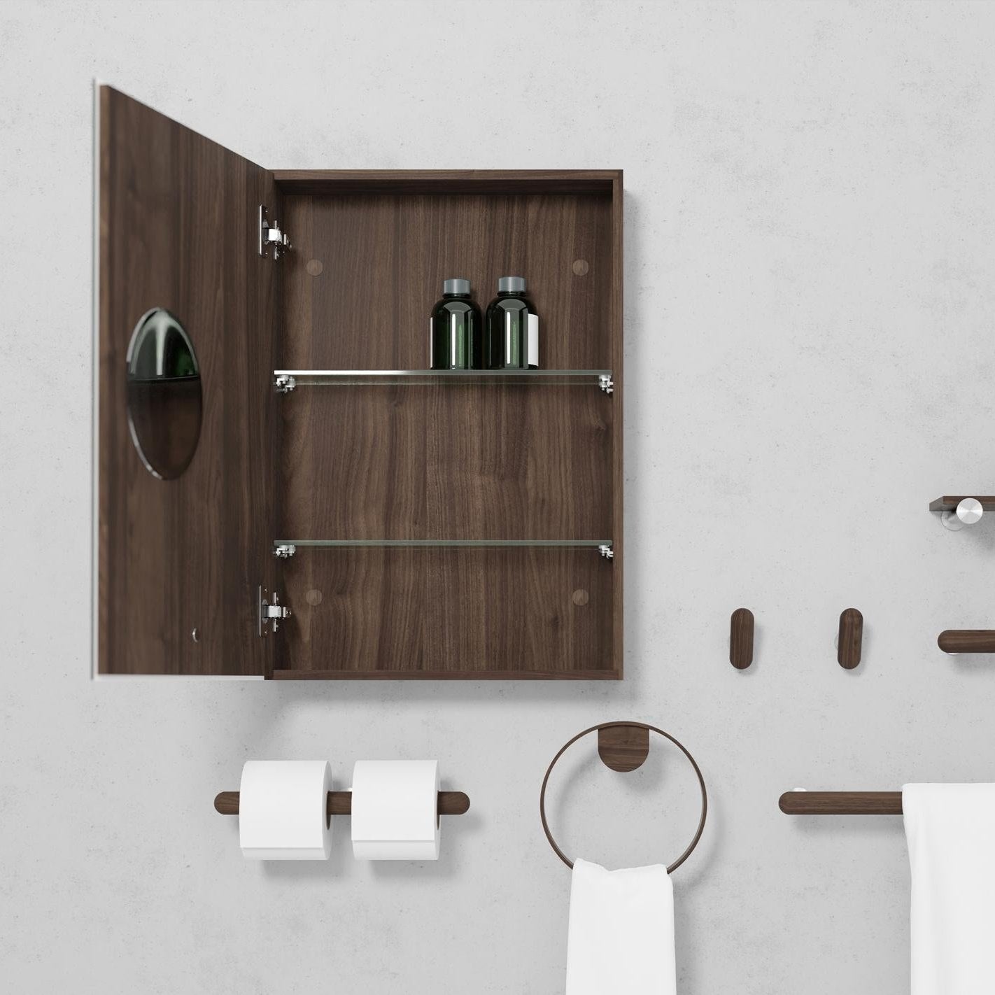 Wireworks Cabinet Slimfit 600 Walnut