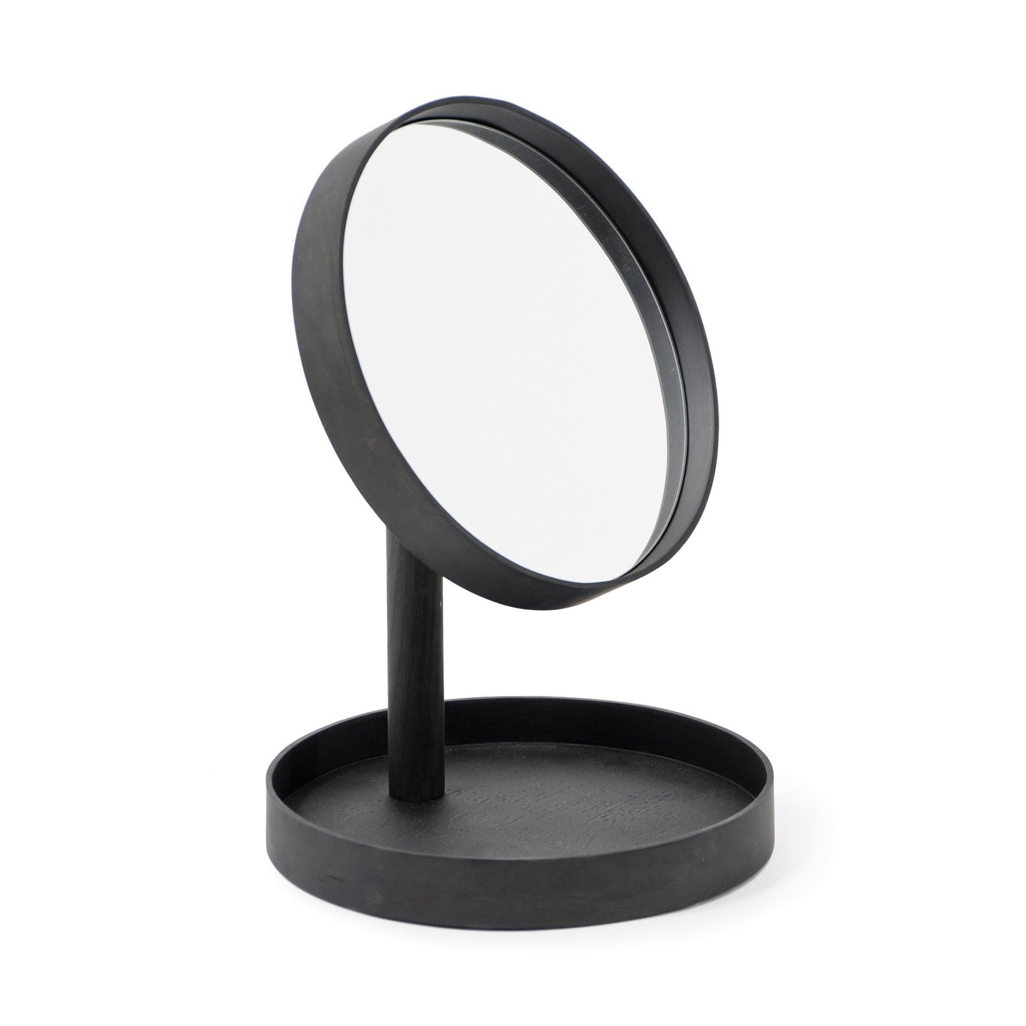 Wireworks Magnify Mirror Look Dark Oak