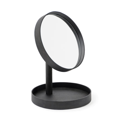 Wireworks Magnify Mirror Look Dark Oak