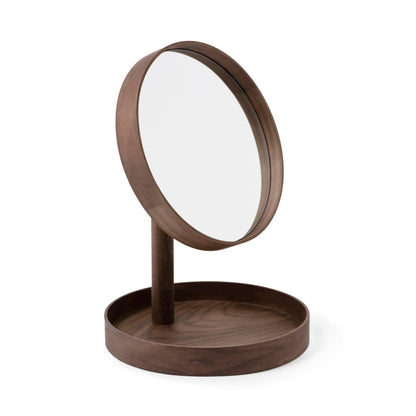 Wireworks Magnify Mirror Look Walnut