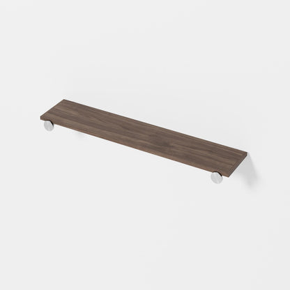 Wireworks Yoku Wall Shelf 550 Walnut