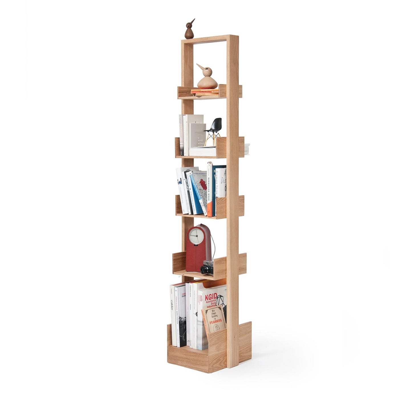 Wireworks Shelf Storage Bookie Oak