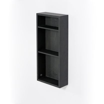 Wireworks Box Shelf Slimline Dark Oak