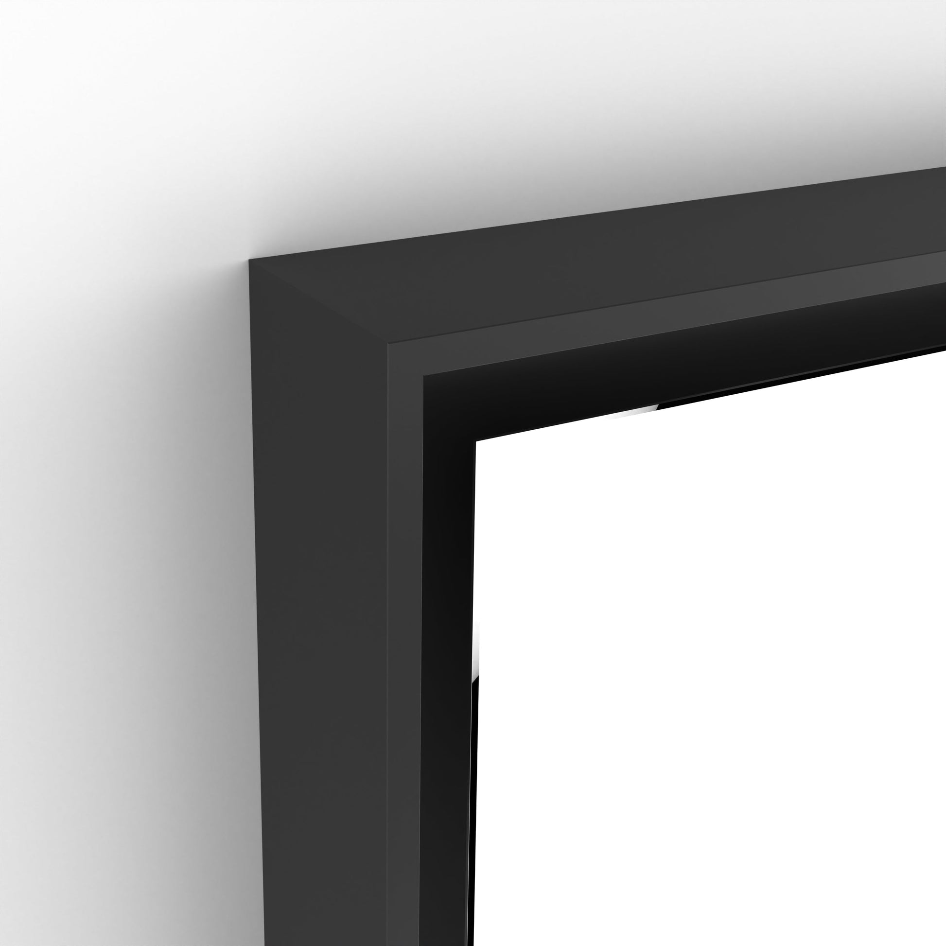 Origins Living Brooklyn Mirror 60 60x80cm Matt Black - Hot Tub Shop