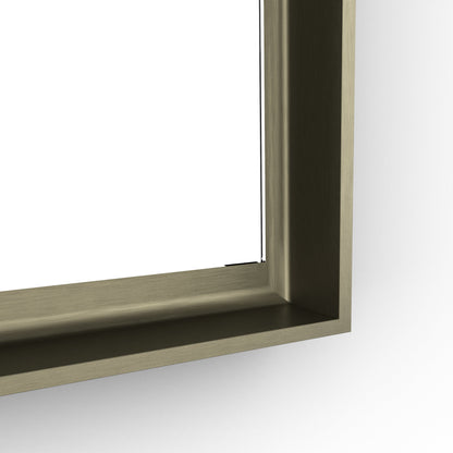 Origins Living Brooklyn Mirror 140 140x70cm Brushed Bronze - Hot Tub Shop