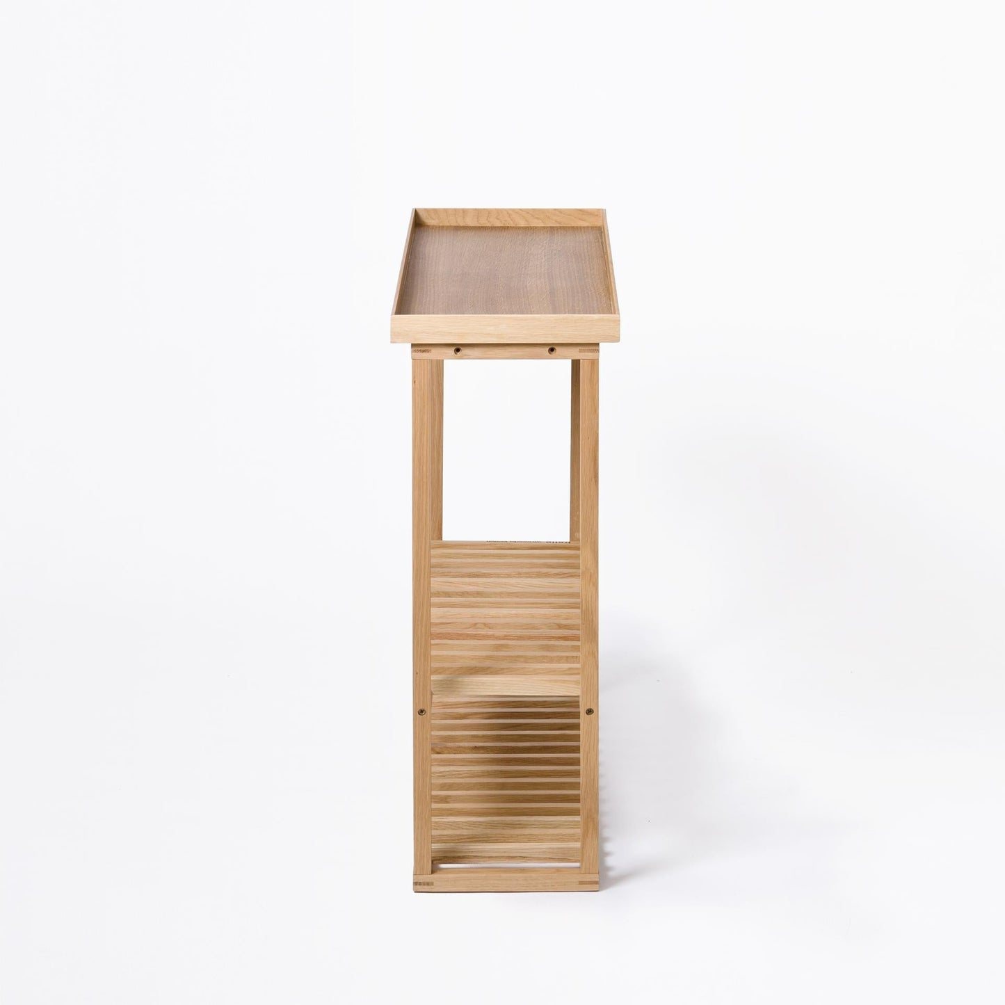 Wireworks Console Table Hello Oak