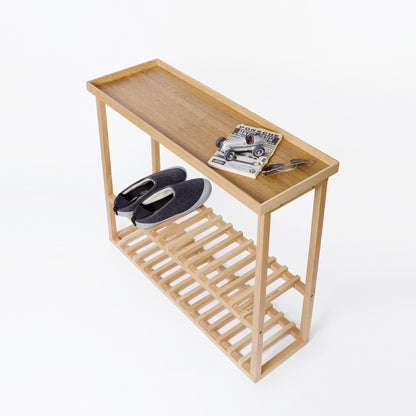 Wireworks Console Table Hello Oak