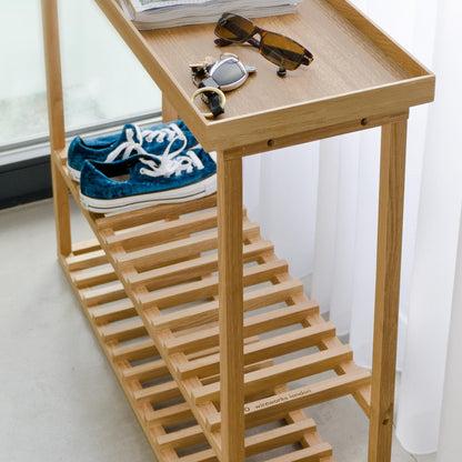 Wireworks Console Table Hello Oak