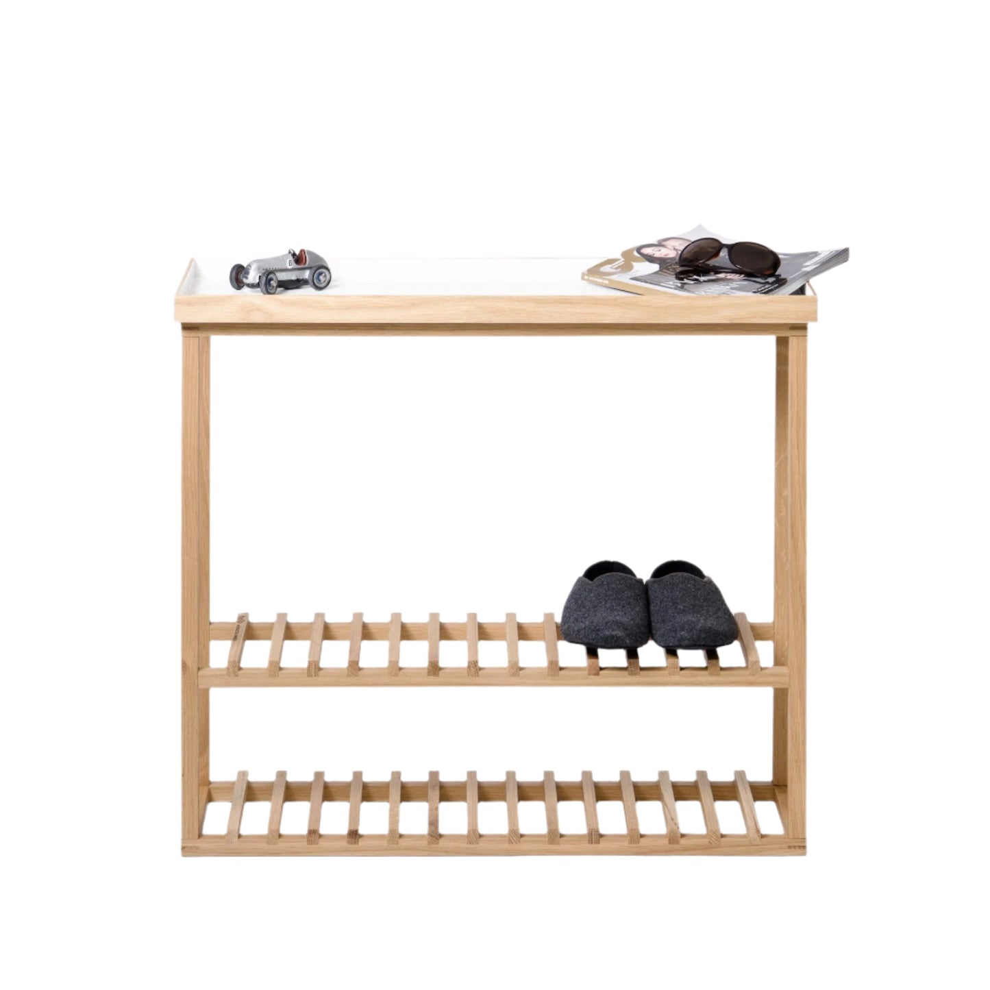 Wireworks Console Table Hello White