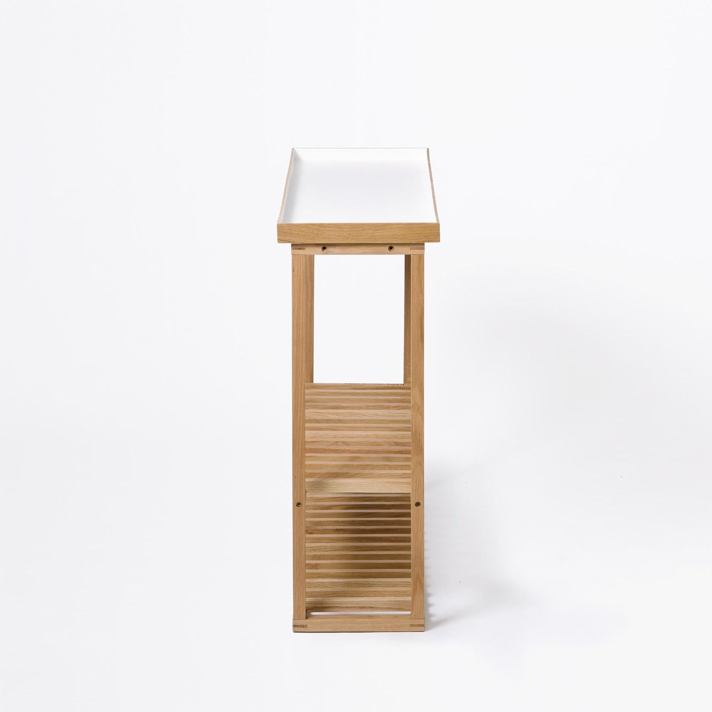 Wireworks Console Table Hello White