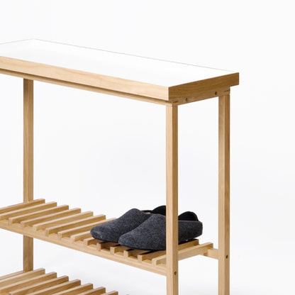 Wireworks Console Table Hello White