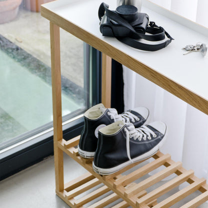 Wireworks Console Table Hello White