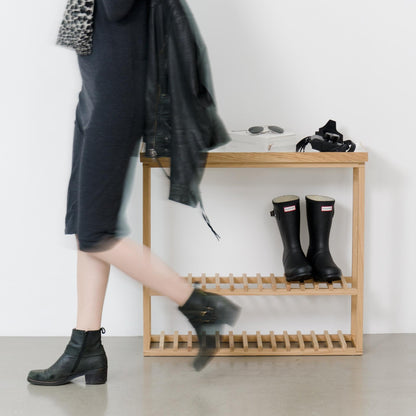 Wireworks Console Table Hello White