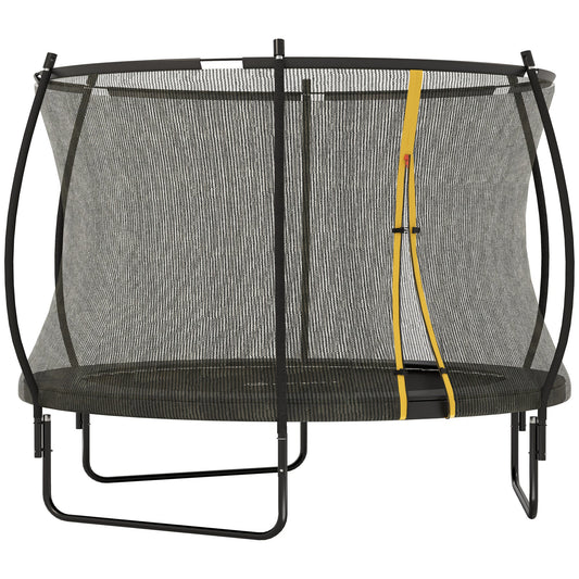 SPORTNOW 8ft Trampoline with Enclosure Net and Spring Cover,