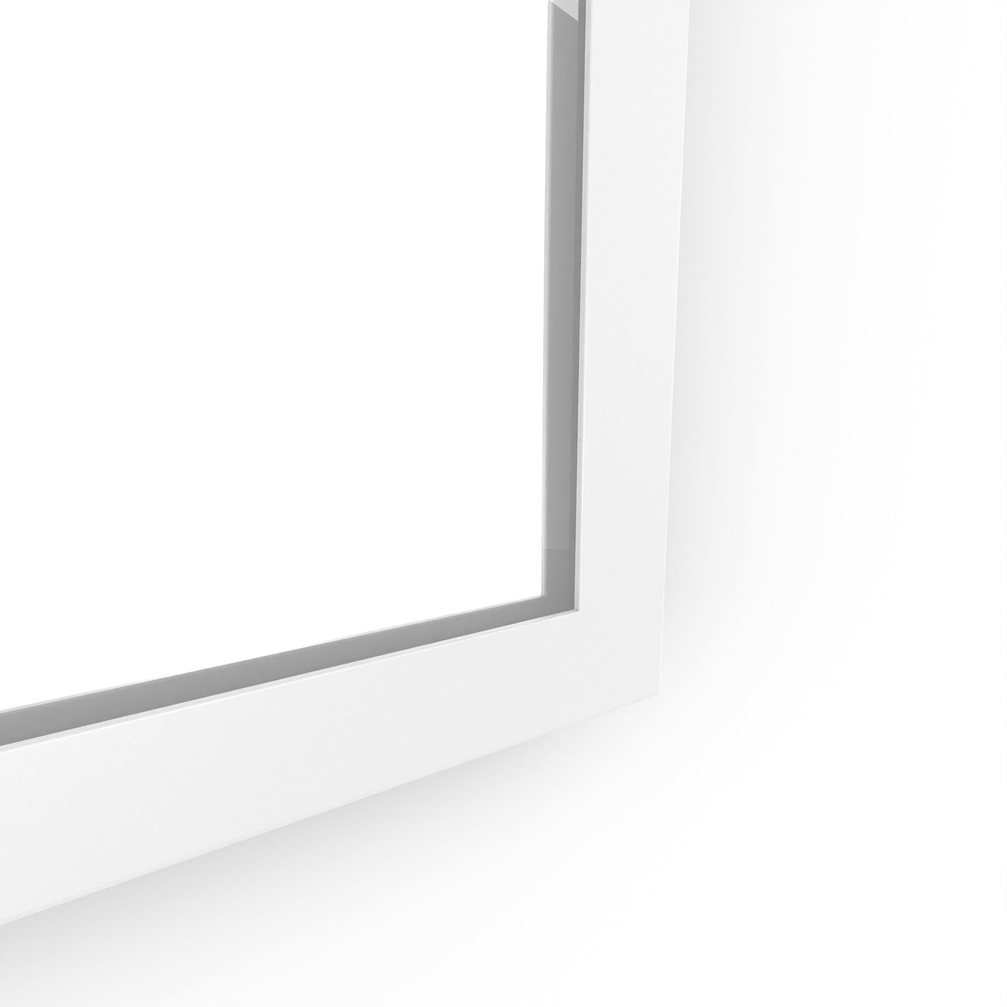 Origins Living Docklands Rectangular Mirror 50x80cm Matt White - Hot Tub Shop