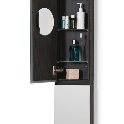 Wireworks Double Cabinet 1622 Zone Dark Oak