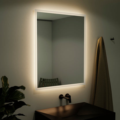 Origins Living Edison Led Illuminated Rectangular Mirror 120 1200 X 800mm