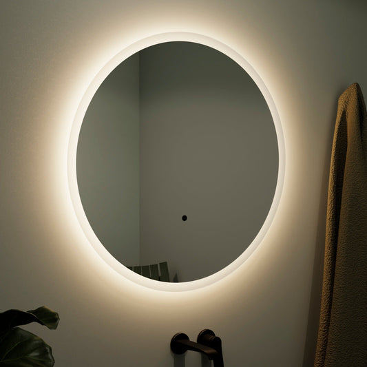 Origins Living Edison Led Illuminated Round Mirror 120 1200mm - Hot Tub Shop