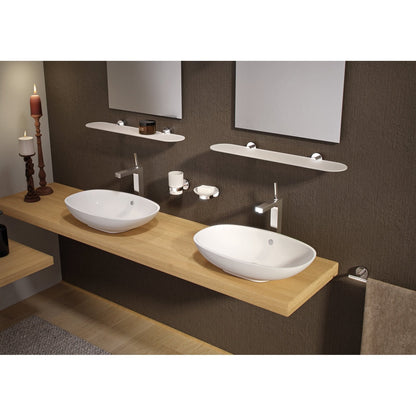 Origins Living Gedy Eros Open Toilet Roll Holder Chrome - Hot Tub Shop