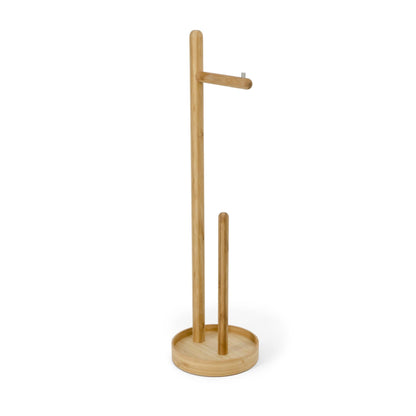 Wireworks Freestanding Roll Holder Yoku Bamboo