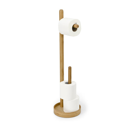 Wireworks Freestanding Roll Holder Yoku Bamboo