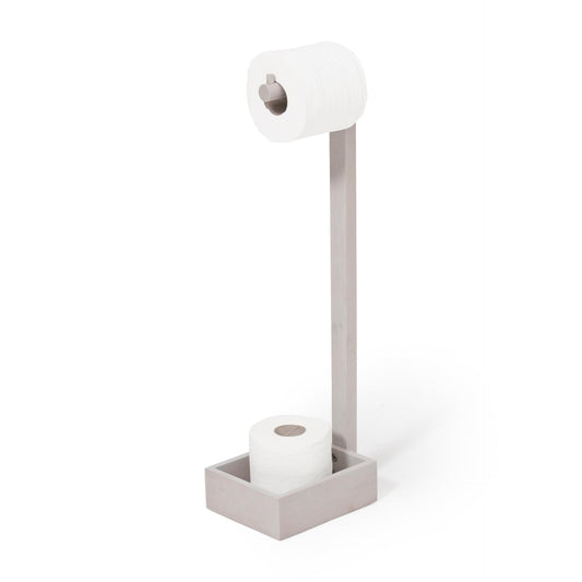 Wireworks Freestanding Roll Holder Mezza Oyster