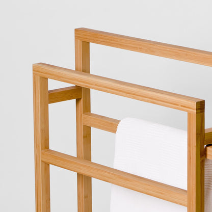 Wireworks Towel Rail Arena Bamboo