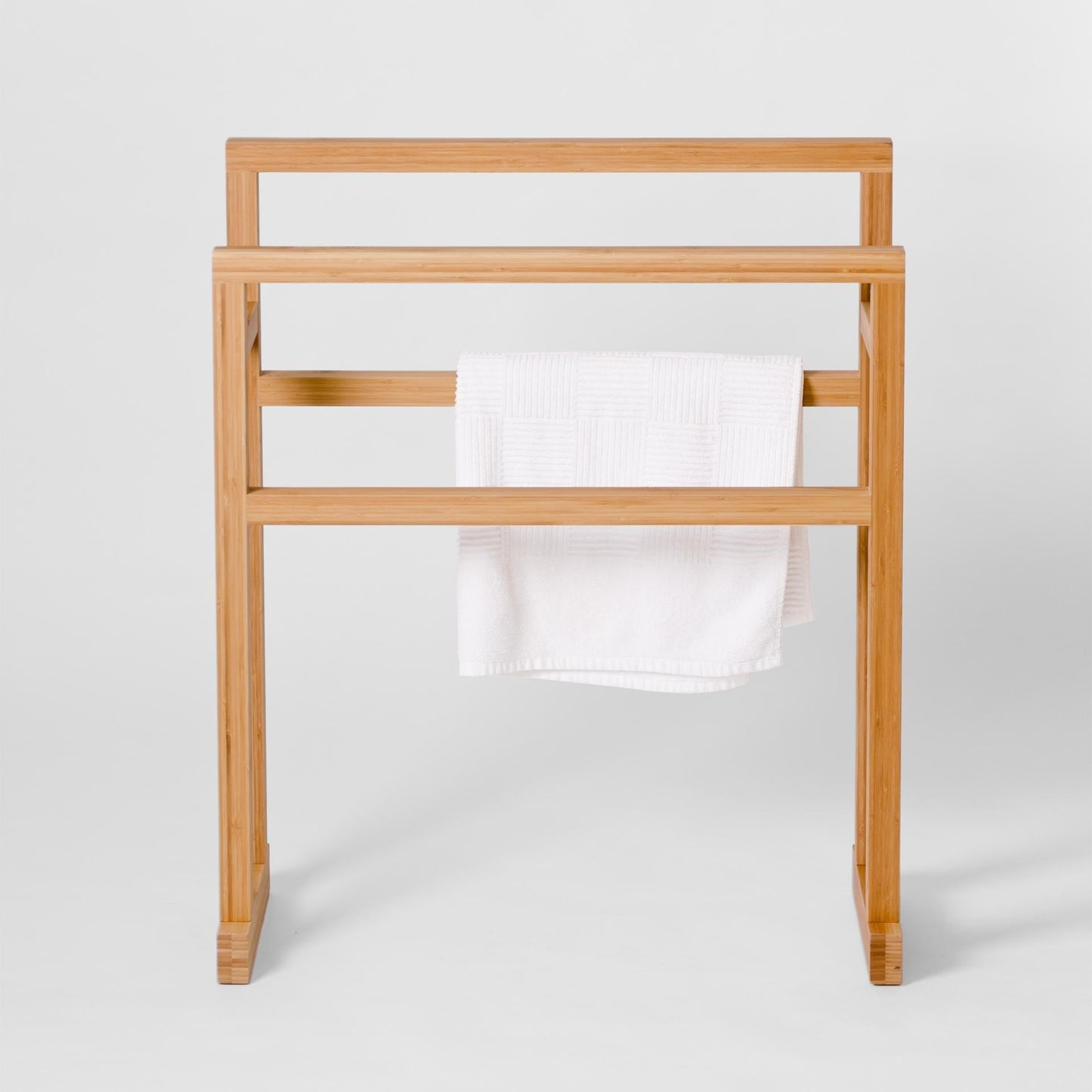 Wireworks Towel Rail Arena Bamboo
