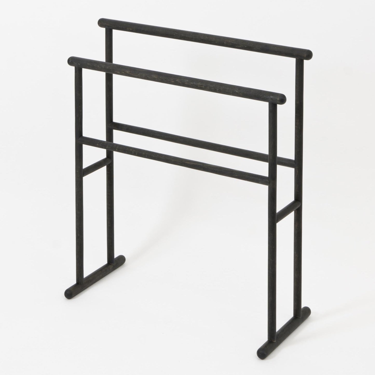 Wireworks Towel Rail Yoku Dark Oak