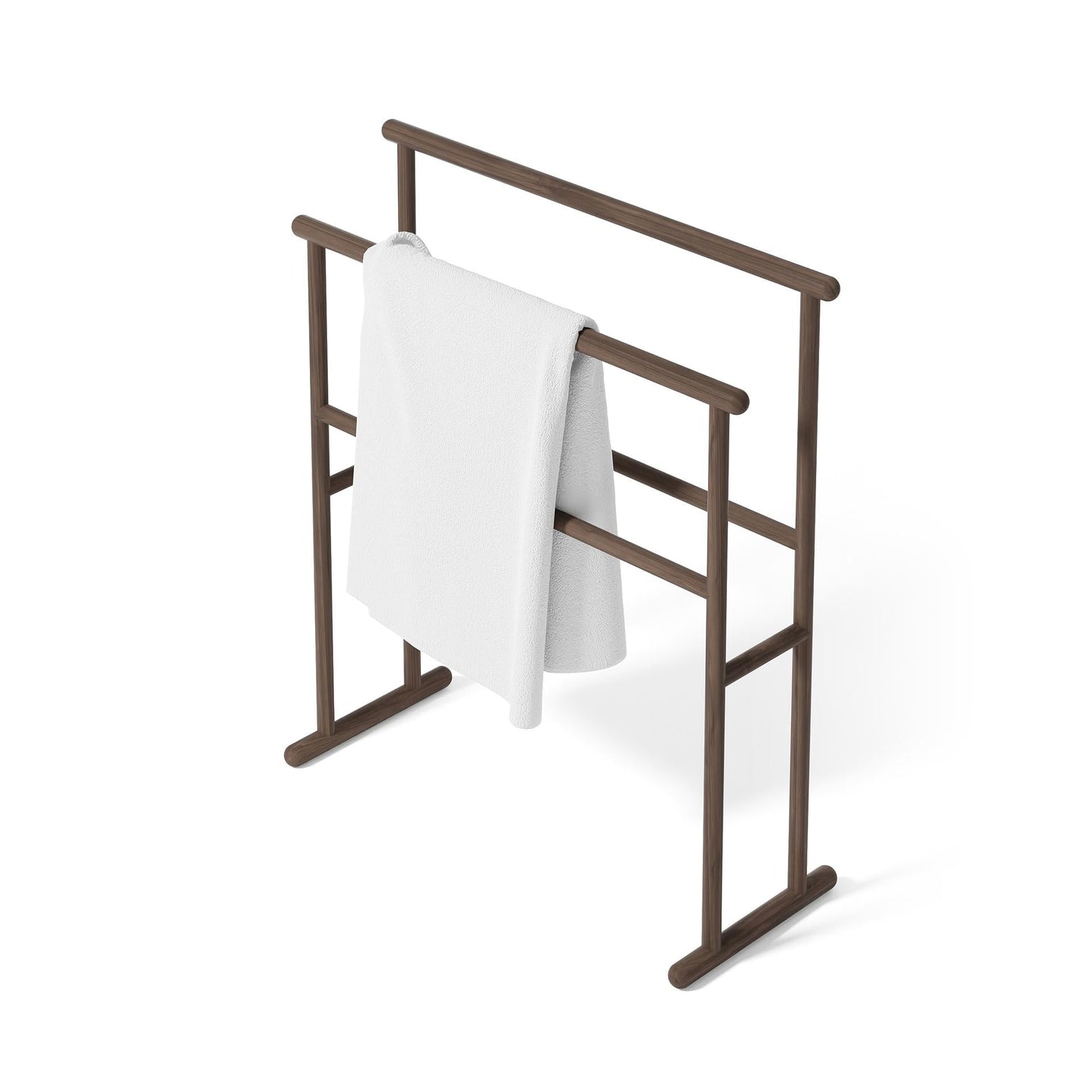Wireworks Towel Rail Yoku Walnut