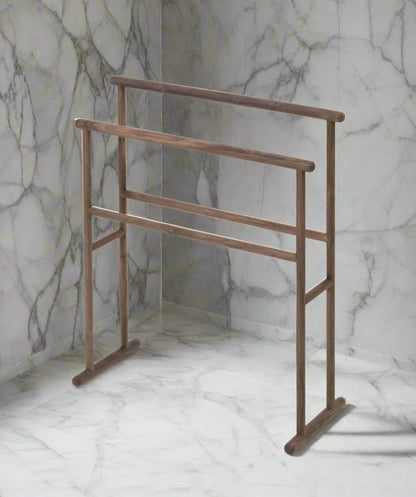 Wireworks Towel Rail Yoku Walnut