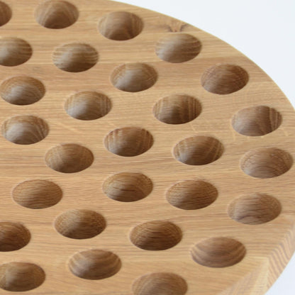 Wireworks Fruit Bowl Geo Oak