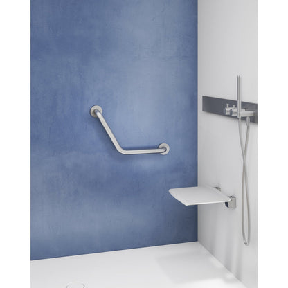 Origins Living Gedy G Pro Angled Grab Bar Polished Stainless Steel - Hot Tub Shop