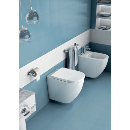 Origins Living Gedy G Pro Double Toilet Roll Holder With Shelf Polished Stainless Steel / Chrome