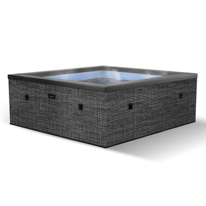 Garda | 4/6-Person Eco Foam Hot Tub | Built-In Integrated Heater | UKCA