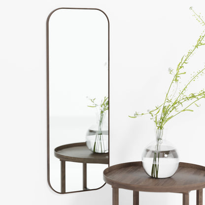 Wireworks Wall Mirror Gaze Walnut