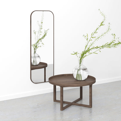 Wireworks Wall Mirror Gaze Walnut