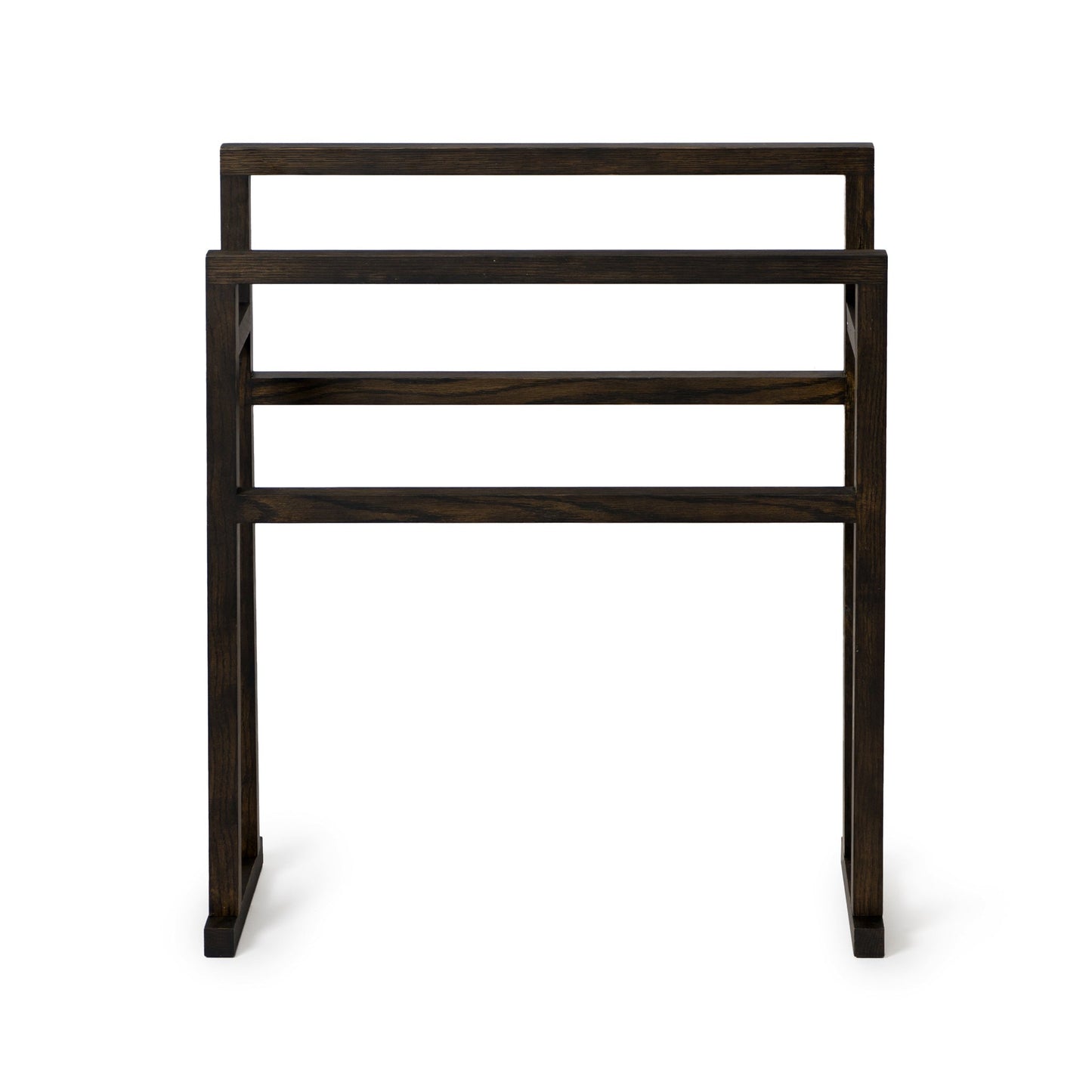 Wireworks Towel Rail Grande Dark Oak